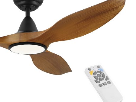 EGLO Noosa Teak Ceiling Fan With Light Cheap