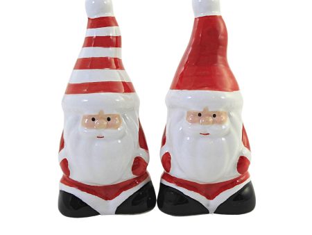 Dolomite Santa Salt & Pepper Shaker - Set of 2 (Available in 2 styles) Online now