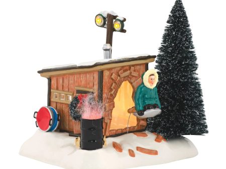 The Original Snow Village - Griswold Sled Shack For Cheap