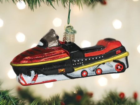 Snowmobile Ornament Hot on Sale