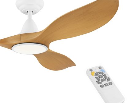 EGLO Noosa Bamboo Ceiling Fan With Light Fashion