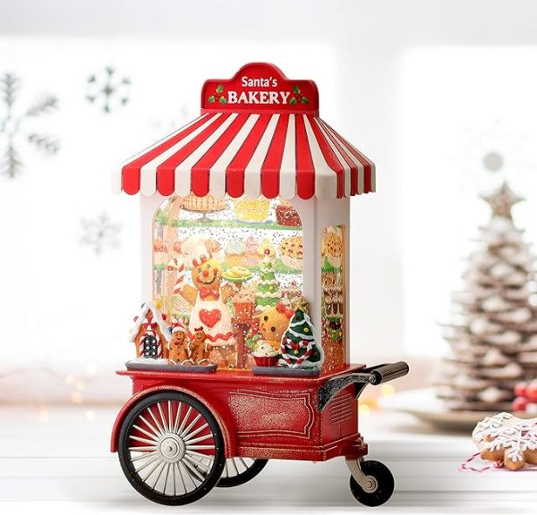 10” Candy Cart Water Globe Online Sale