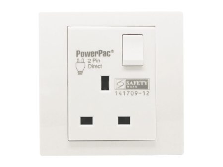 13A 1Gang Switched Socket   Wall Socket with 2 Year Local Warranty (PP1011) Hot on Sale