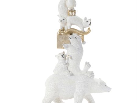 Animal Stack w Presents 13 H Resin Discount