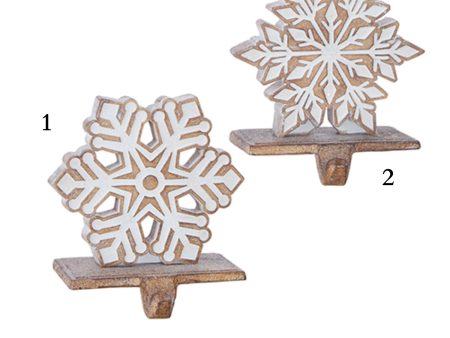 5.5  Snowflake Stocking Holder (2 Styles - Sold individually) Supply