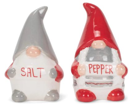 Dolomite Christmas Gnome Salt & Pepper Shaker (Set of 2) Online Sale