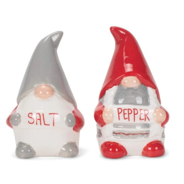 Dolomite Christmas Gnome Salt & Pepper Shaker (Set of 2) Online Sale