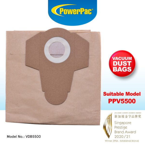 Compatible Vacuum Cleaner Paper Dust Bags (VDB5500) Supply