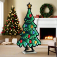 Tree w Ornament Infinity Light 47 H Acrylic w UL Plug Fashion