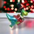 Dinosaur w Top hat Ornament For Cheap