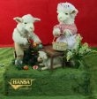 (A) Easter Lambs Painting Easter Egg 55cmH on Sale