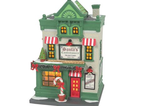 Christmas in the City Village - Santa s Corner Confectionery on Sale