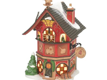 North Pole Series Village - North Poles Finest Wooden Toys For Cheap