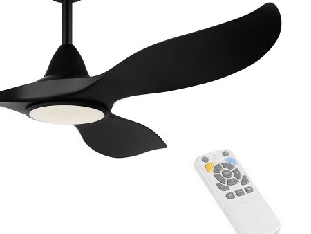 EGLO Noosa Black Ceiling Fan With Light Fashion