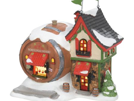 North Pole Series Village - North Pole Winery Supply