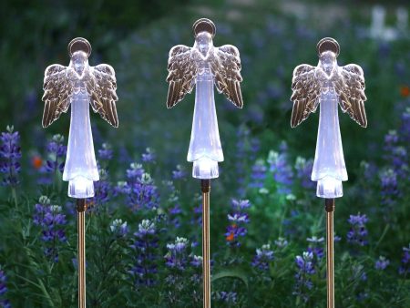 Inspirational Angel Solar Garden Stake For Cheap