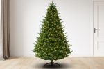 7.5 ft Avalon Christmas Tree with 3000 3mm Dual Color lights, 60D Online Hot Sale