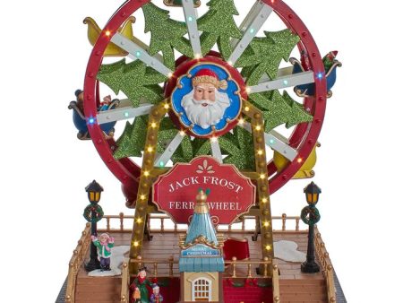 13  Lighted Musical Christmas Ferris Wheel Cheap