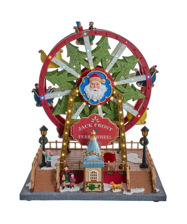 13  Lighted Musical Christmas Ferris Wheel Cheap