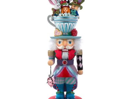 24  Hollywood Nutcrackers™ Alice Teacup Party Hat Nutcracker on Sale