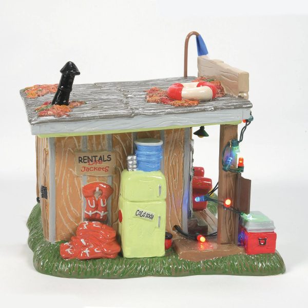 The Original Snow Village - Selling the Bait Shop Online