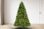 7.5 ft Riverdale Spruce Christmas Tree with 2800 3mm Dual Color, Twinkle - 9 Function, 62D Online