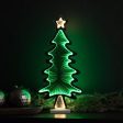 Tree w Star Infinity Light 25 H Acrylic w UL Plug Hot on Sale