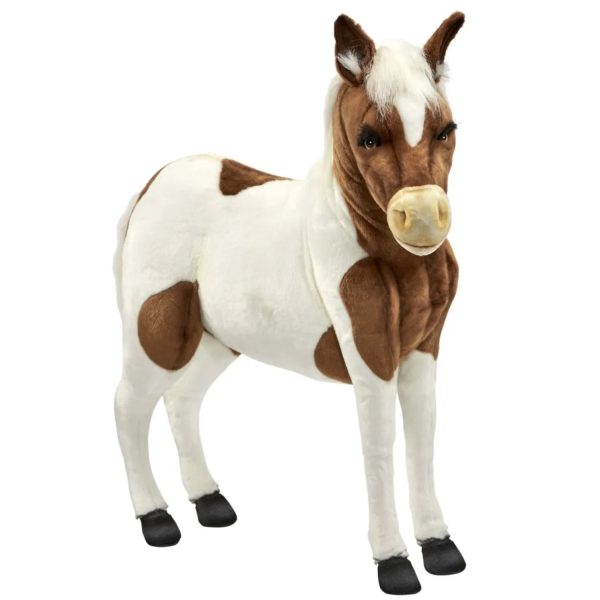 Shetland Pony White & Brown 42 L Online now